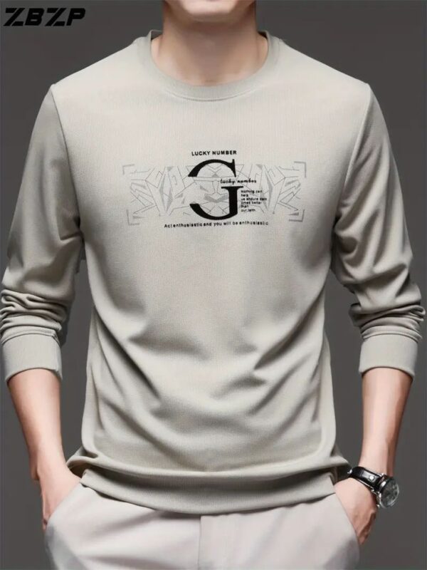 Round neck full sleeve T-shirt